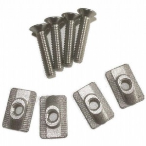 GA-Foil 4x T-Nut/ Board mounting Screw Set (for Top Plate)